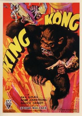 King Kong movie poster (1933) Stickers MOV_5a1714c2