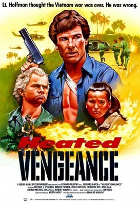 Heated Vengeance movie poster (1985) Mouse Pad MOV_5a1b0962