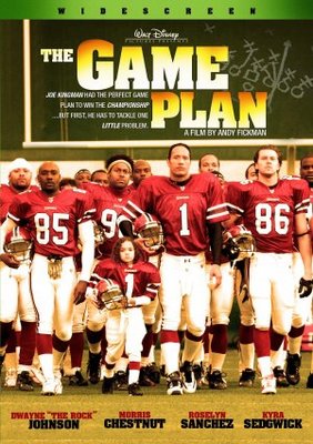 The Game Plan movie poster (2007) metal framed poster