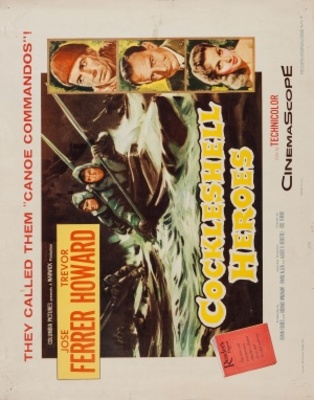 The Cockleshell Heroes movie poster (1955) poster