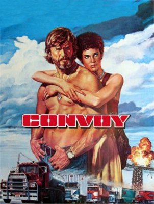 Convoy movie poster (1978) canvas poster
