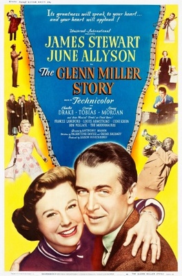 The Glenn Miller Story movie poster (1953) tote bag