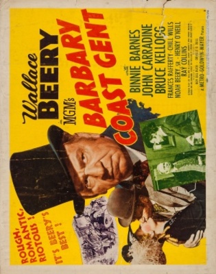 Barbary Coast Gent movie poster (1944) poster with hanger