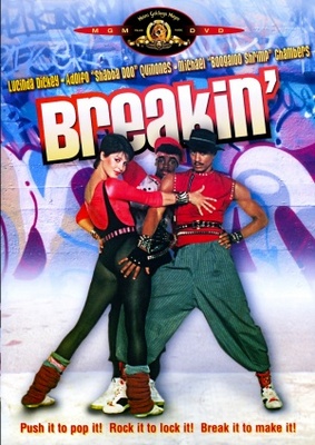 Breakin' movie poster (1984) wooden framed poster