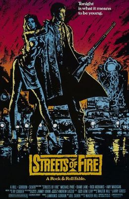 Streets of Fire movie poster (1984) t-shirt