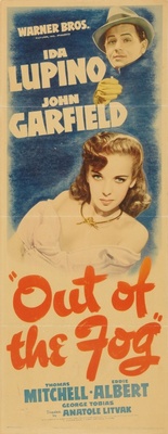 Out of the Fog movie poster (1941) wood print