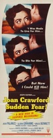 Sudden Fear movie poster (1952) t-shirt #717393