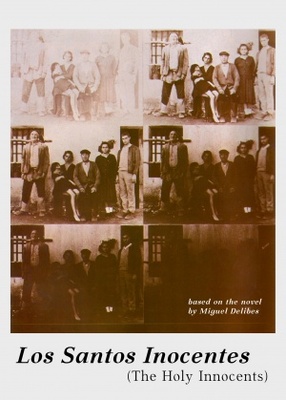 Los santos inocentes movie poster (1984) Stickers MOV_5a606c5b