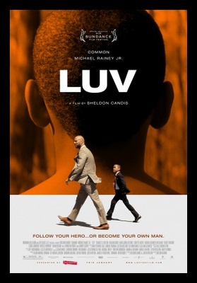 LUV movie poster (2012) wood print