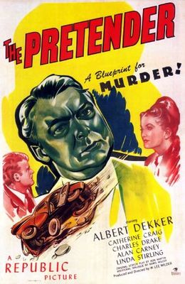 The Pretender movie poster (1947) wooden framed poster