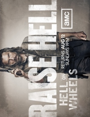 Hell on Wheels movie poster (2011) Stickers MOV_5a781b0c
