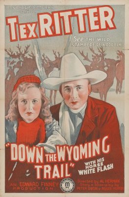Down the Wyoming Trail movie poster (1939) t-shirt