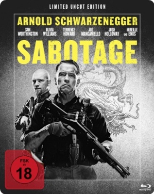 Sabotage movie poster (2014) tote bag #MOV_5a88a820