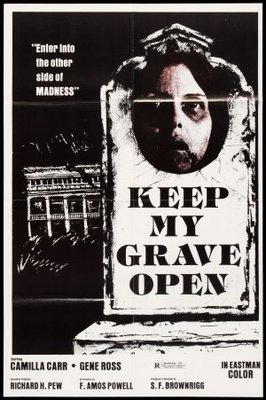 Keep My Grave Open movie poster (1976) sweatshirt