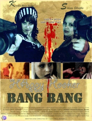 Happy Hooker Bang Bang movie poster (2012) Stickers MOV_5abc66ed