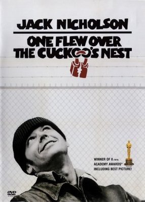 One Flew Over the Cuckoo's Nest movie poster (1975) wood print