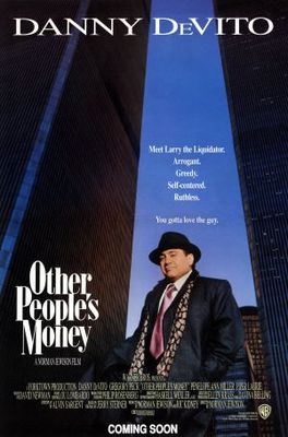 Other People's Money movie poster (1991) poster with hanger