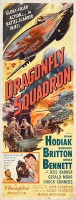 Dragonfly Squadron movie poster (1954) poster with hanger