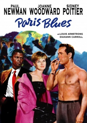 Paris Blues movie poster (1961) wooden framed poster