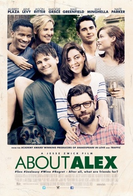 About Alex movie poster (2014) poster with hanger