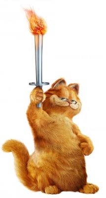 Garfield movie poster (2004) wood print