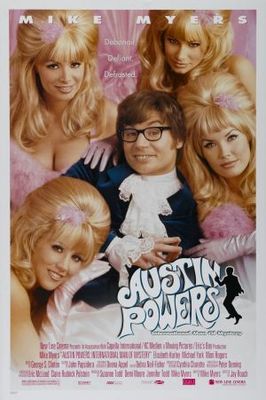 Austin Powers movie poster (1997) poster with hanger