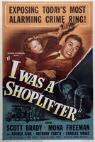 I Was a Shoplifter movie poster (1950) hoodie #651261