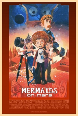 Mermaids on Mars movie poster (2015) canvas poster