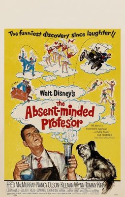 The Absent Minded Professor movie poster (1961) wooden framed poster
