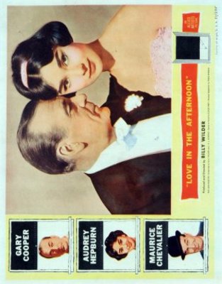 Love in the Afternoon movie poster (1957) poster with hanger