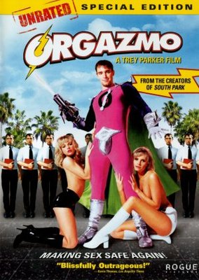 Orgazmo movie poster (1997) wooden framed poster