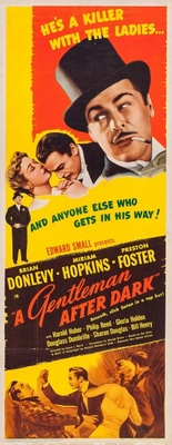 A Gentleman After Dark movie poster (1942) canvas poster