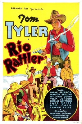 Rio Rattler movie poster (1935) metal framed poster