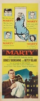 Marty movie poster (1955) t-shirt #1249047