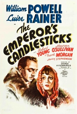 The Emperor's Candlesticks movie poster (1937) poster with hanger