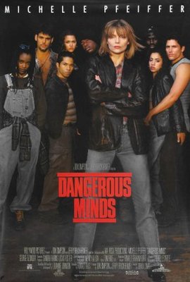 Dangerous Minds movie poster (1995) wood print