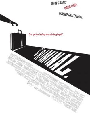Criminal movie poster (2004) poster with hanger