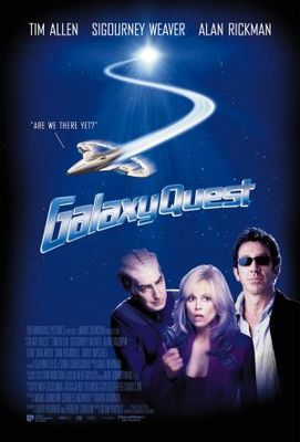 Galaxy Quest movie poster (1999) wooden framed poster