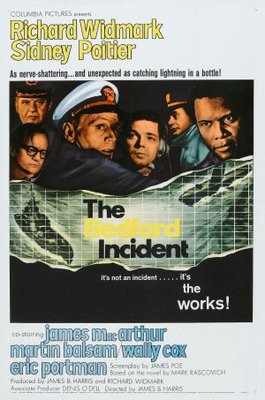 The Bedford Incident movie poster (1965) wooden framed poster