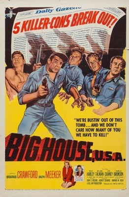 Big House, U.S.A. movie poster (1955) pillow
