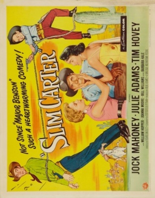 Slim Carter movie poster (1957) Stickers MOV_5b9de98f