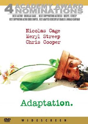 Adaptation. movie poster (2002) pillow