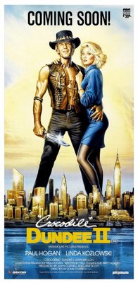 'Crocodile' Dundee II movie poster (1988) poster