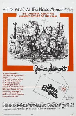Dear Brigitte movie poster (1965) sweatshirt