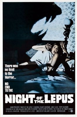 Night of the Lepus movie poster (1972) poster with hanger