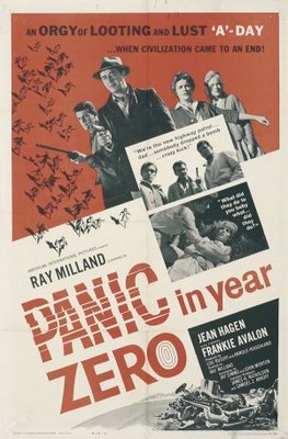 Panic in Year Zero! movie poster (1962) wooden framed poster