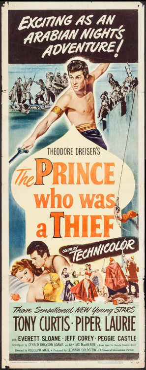The Prince Who Was a Thief movie poster (1951) puzzle MOV_5beos1wb