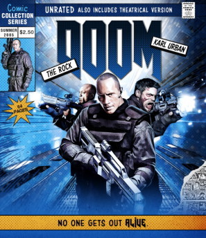 Doom movie poster (2005) hoodie