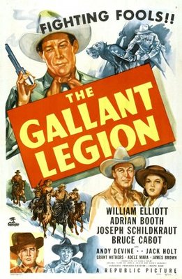 The Gallant Legion movie poster (1948) poster with hanger