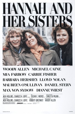 Hannah and Her Sisters movie poster (1986) sweatshirt